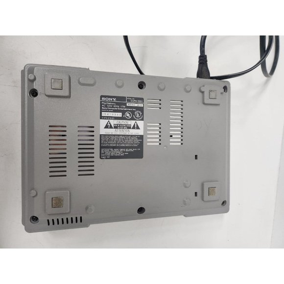 SONY Original 2000 PlayStation 1 PS1 Game Console with Adapter Cable SCPH-5501 - Picture 7 of 8